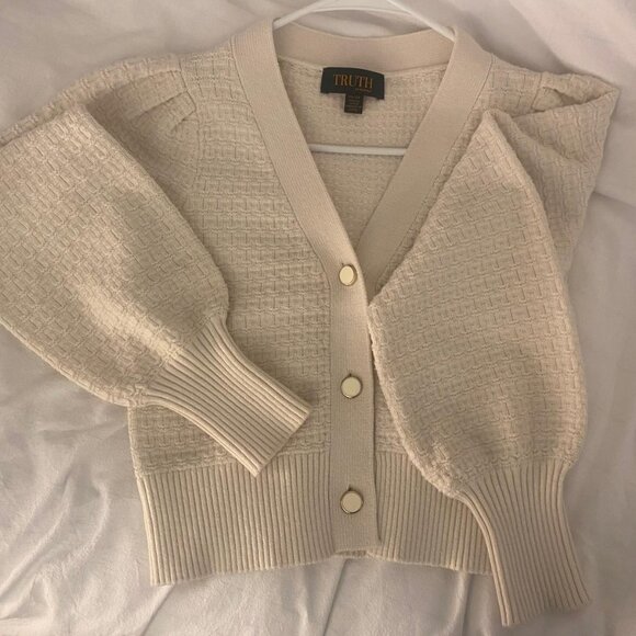 Cream Sweater by Truth by republic - Picture 4 of 5